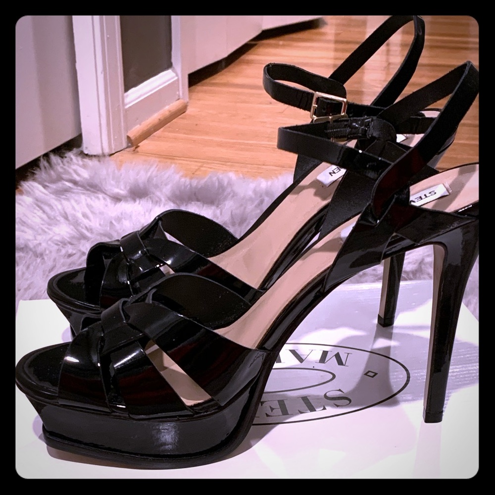 Steven Madden Patent Leather Sandal